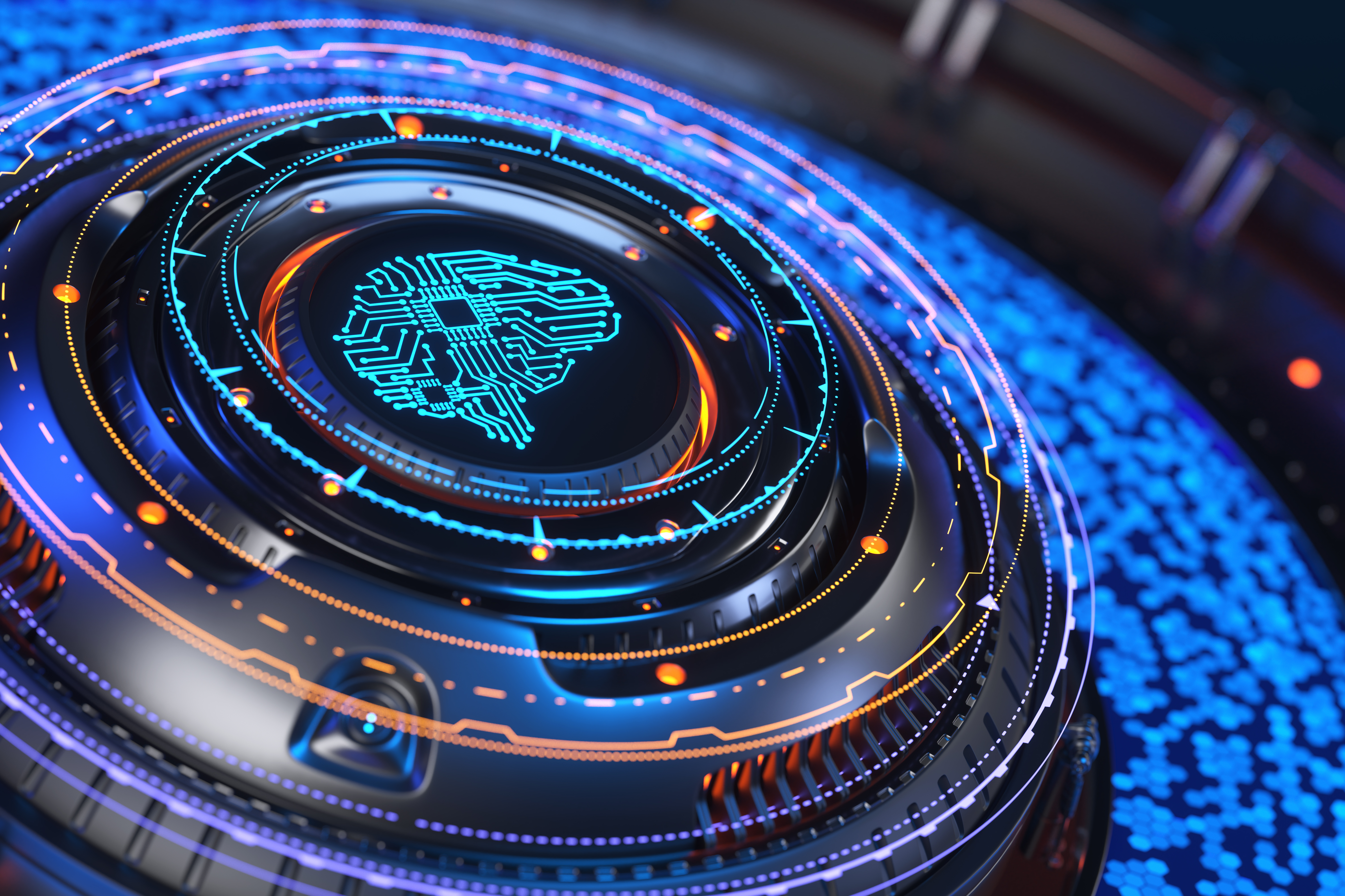 Artificial intelligence brain circuit board